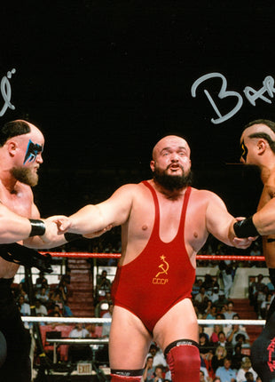 Powers of Pain - Warlord & Barbarian dual signed 8x10 Photo