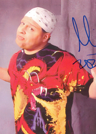 Mikey Whipwreck signed 8x10 Photo