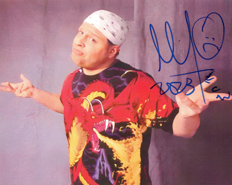 Mikey Whipwreck signed 8x10 Photo