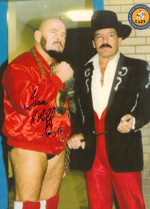 Foto firmada de Ivan Koloff de 8x10