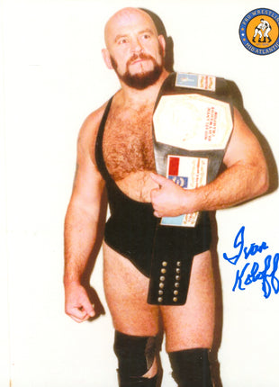 Ivan Koloff signed 8x10 Photo