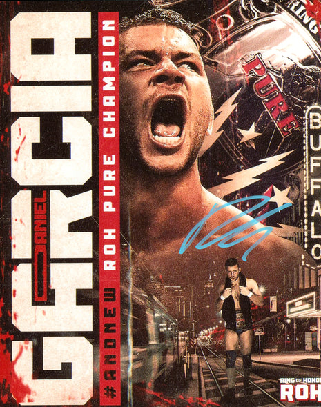 Daniel Garcia signed 8x10 Photo