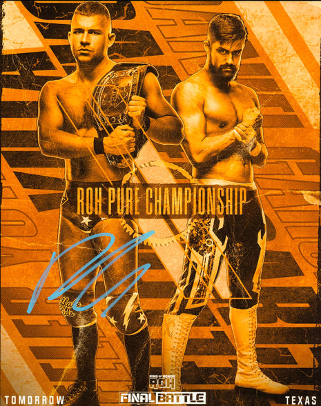 Daniel Garcia signed 8x10 Photo