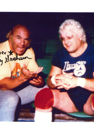 Superstar Billy Graham signed 8x10 Photo