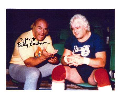 Superstar Billy Graham signed 8x10 Photo