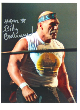 Superstar Billy Graham signed 8x10 Photo