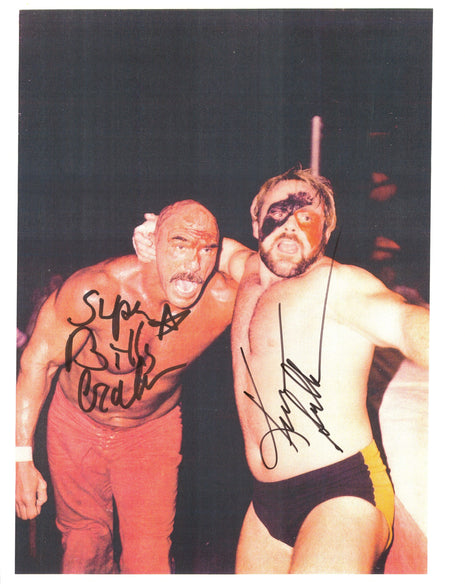 Superstar Billy Graham & Kevin Sullivan dual signed 8x10 Photo