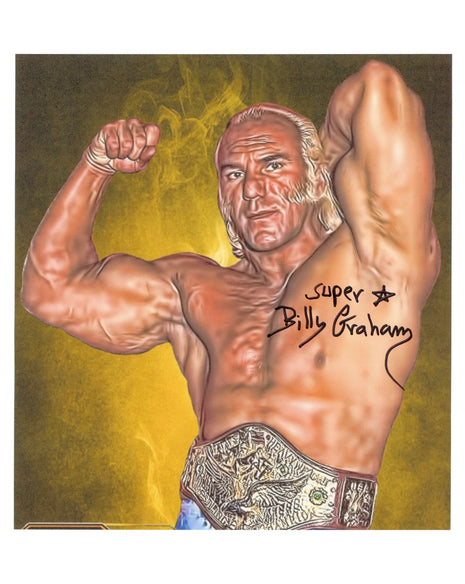 Superstar Billy Graham signed 8x10 Photo