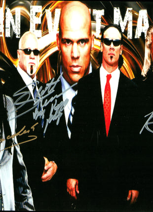 Kevin Nash, Booker T & Scott Steiner triple signed 8x10 Photo