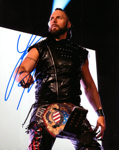 Fotografía firmada de 8x10 por Lance Archer