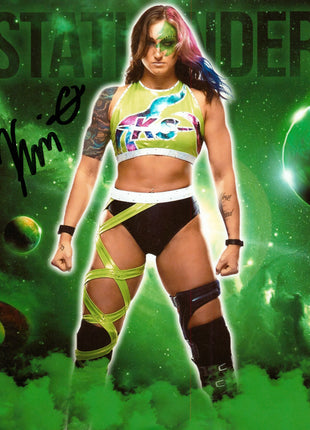 Kris Statlander signed 8x10 Photo