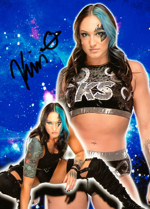 Kris Statlander signed 8x10 Photo