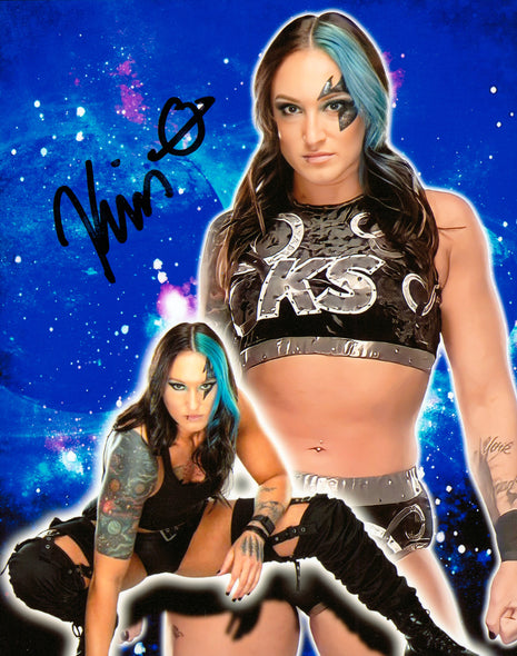 Kris Statlander firmó foto 8x10