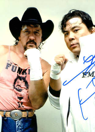 Atsushi Onita signed 8x10 Photo (w/ JSA)