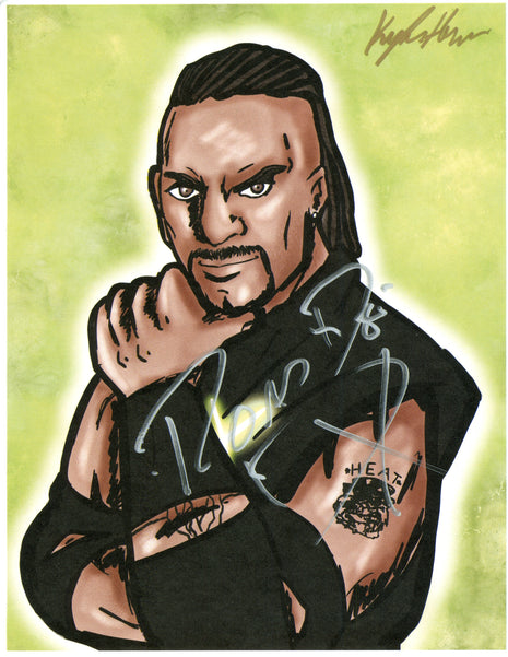 Foto firmada de Road Dogg en tamaño 8x10