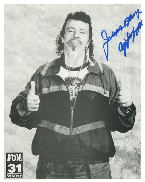 Captain Lou Albano signed 8x10 Photo