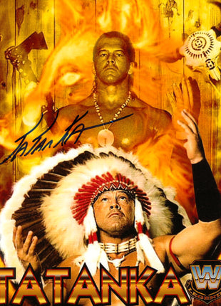 Tatanka signed 8x10 Photo
