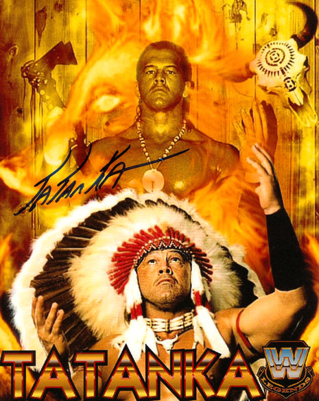 Tatanka signed 8x10 Photo