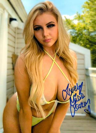 Lovely Miss Larkan signed 8x10 Photo