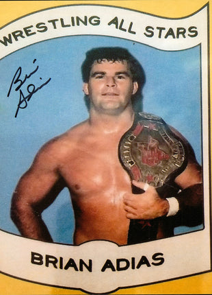 Brian Adias signed 8x10 Photo