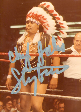 Jules Strongbow signed 4x6 Photo