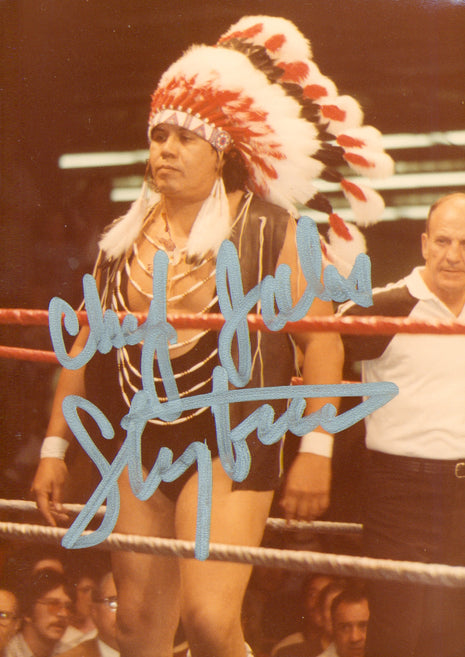 Jules Strongbow signed 4x6 Photo