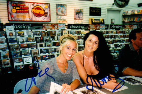 Spice & Whisper (Nitro Girls) signed 4x6 Photo