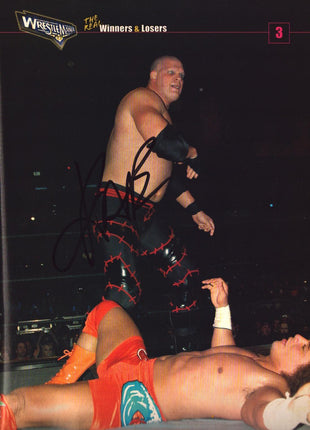 John Cena, Kane & Matt Hardy triple signed Inside Wrestling Magazine Volume 8. 2006 (w/ JSA)