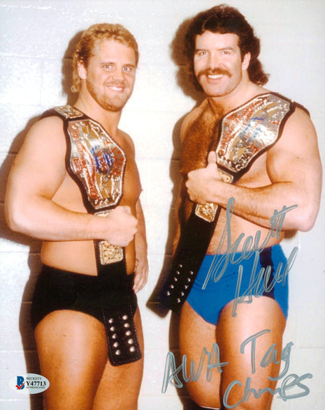 Scott Hall signed 8x10 Photo (w/ Beckett)