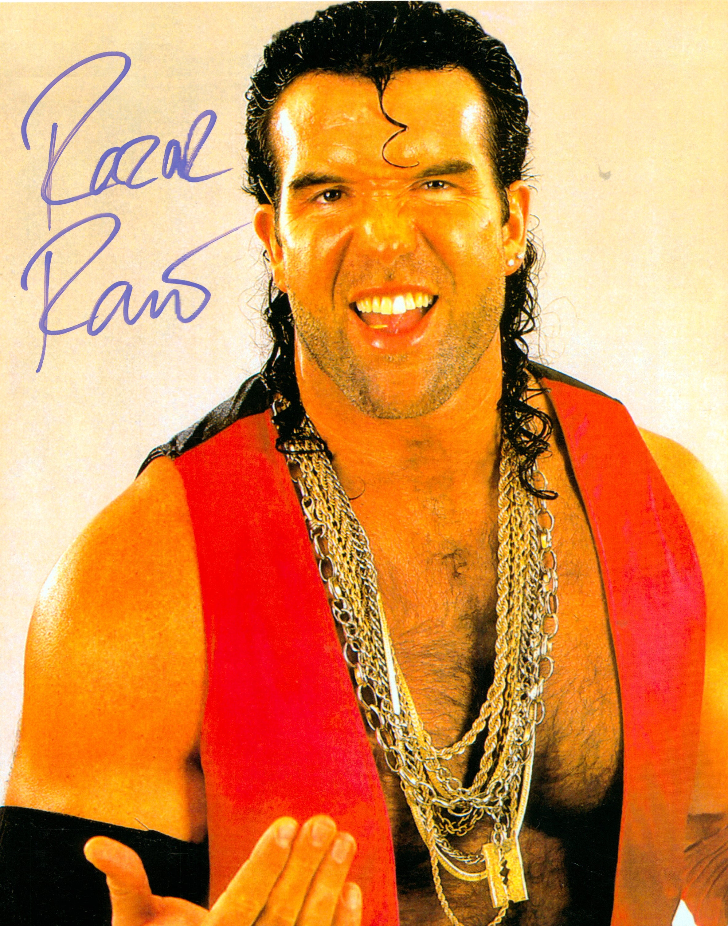 Razor Ramon signed 8x10 Photo – Signed By Superstars