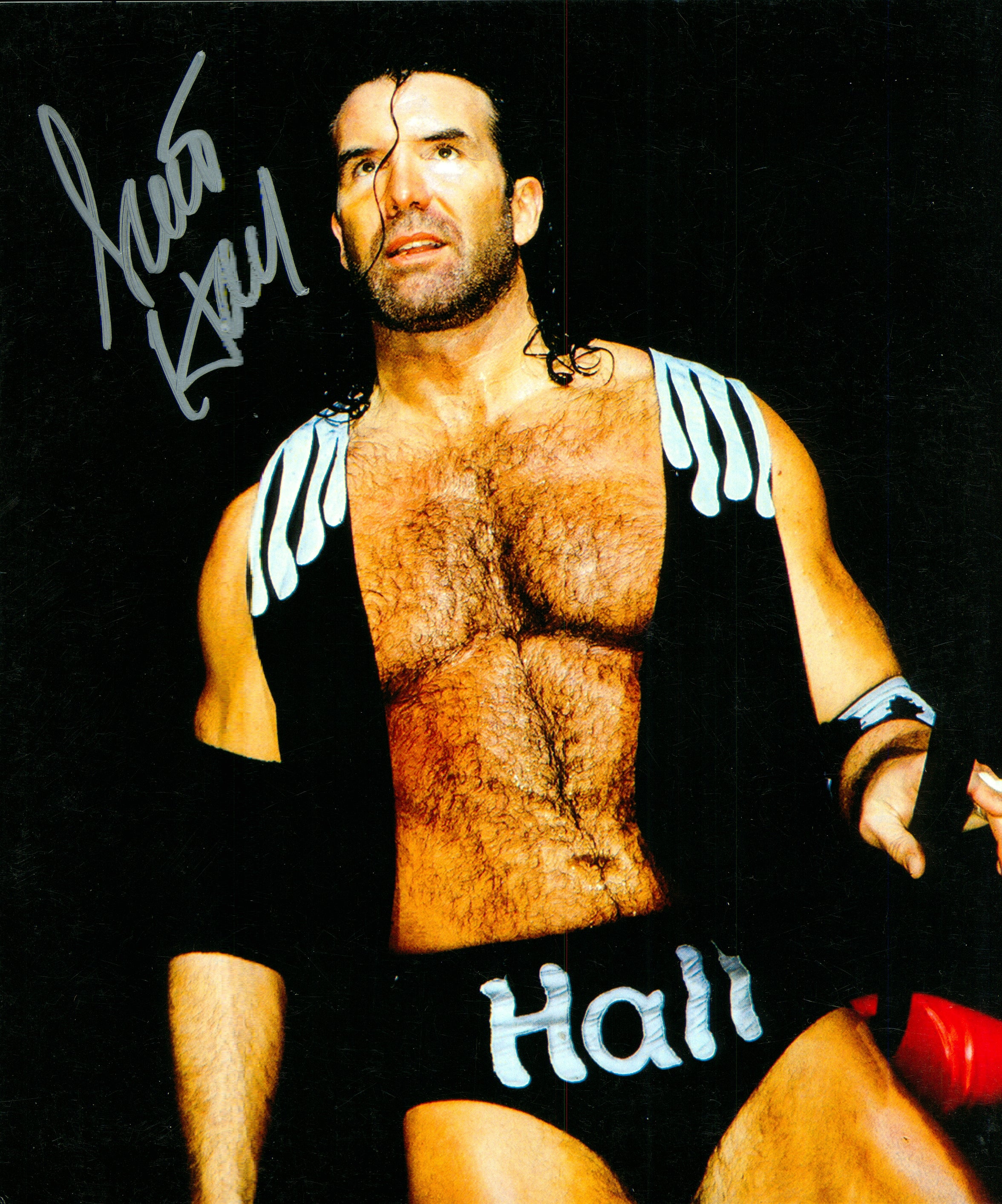 Scott Hall nWo cheapest Black & White 8x10 WCW/WWE Photo Autographed