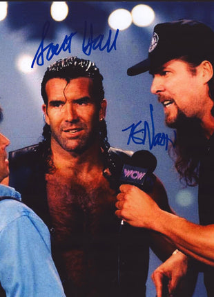 Auction:  Scott Hall & Kevin Nash dual signed 11x14 Photo