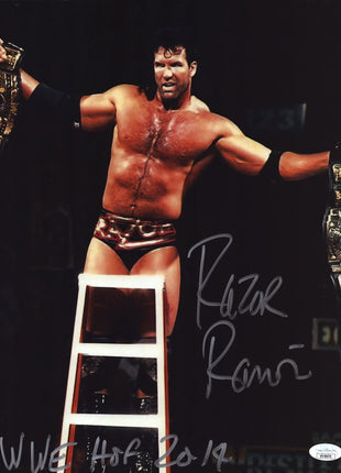 Razor Ramon Signature Razor Ramon signed 11x14 Photo (w/ JSA) – Signed By Superstars