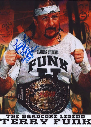 Terry Funk signed 11x14 Photo