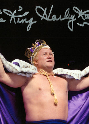 Harley Race signed 8x10 Photo