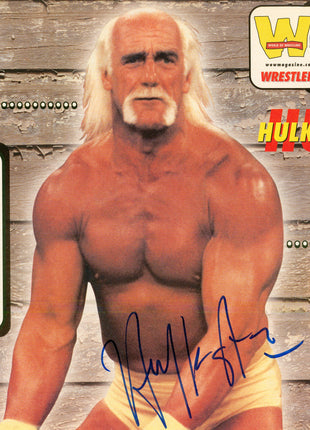 Hulk Hogan signed Magazine Page (w/ JSA)