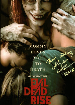 Alyssa Sutherland (Evil Dead Rise) signed 8x10 Photo