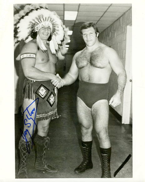 Jay Strongbow signed 8x10 Photo