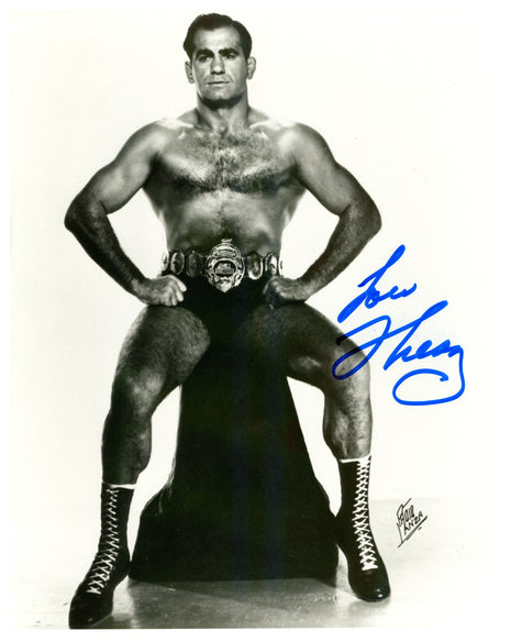 Lou Thez signed 8x10 Photo