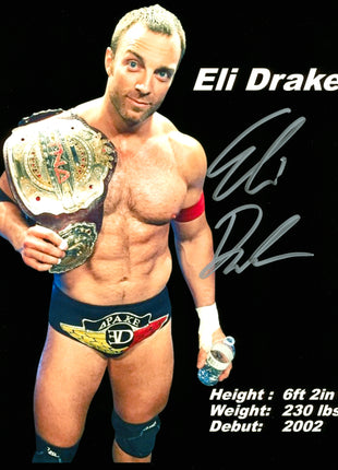 Eli Drake (LA Knight) signed 8x10 Photo