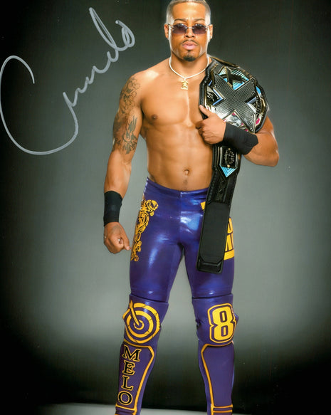 Carmelo Hayes signed 8x10 Photo