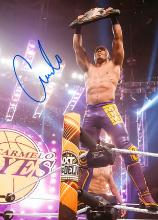 Carmelo Hayes signed 8x10 Photo