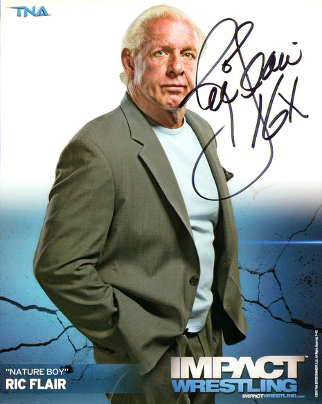 Ric Flair signed 8x10 Photo