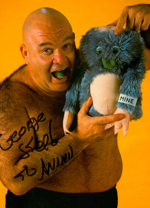 George Steele signed 8x10 Photo
