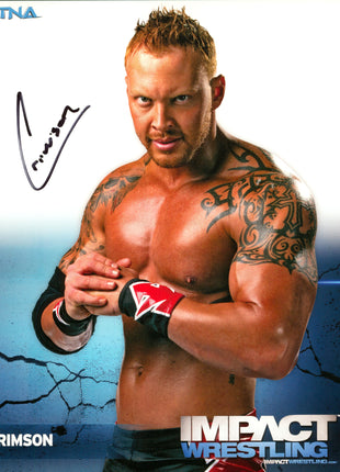 Crimson signed 8x10 Photo