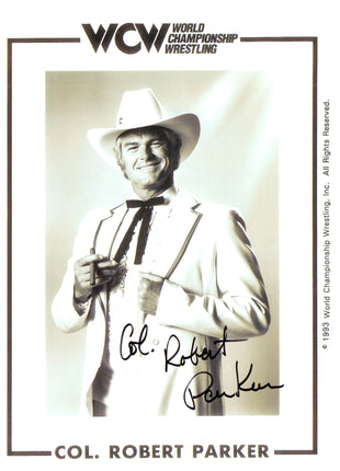 Col Robert Parker signed 8x10 Photo