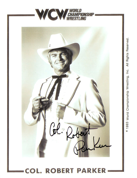 Col Robert Parker signed 8x10 Photo