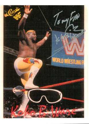 Koko B Ware signed 8x10 Photo
