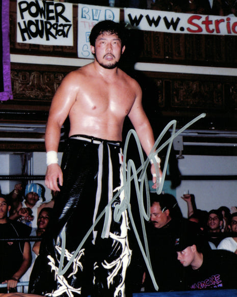 Yoshihiro Tajiri signed 8x10 Photo