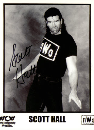 Scott Hall signed 8x10 Photo